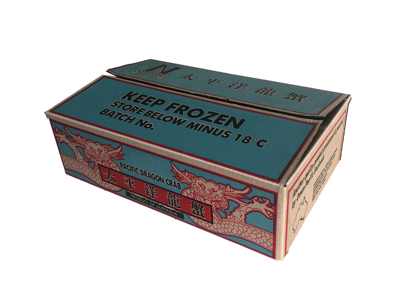 龍蝦浸蠟紙箱 Lobster wax dipping carton